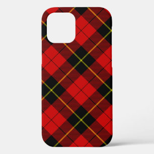 Wallace tartan red black plaid iPhone 12 pro case