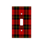 Wallace tartan red black plaid