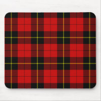 Wallace tartan red black plaid