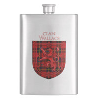 Wallace Tartan Scottish Plaid Lion Rampant
