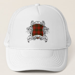 Wallace Tartan Shield Trucker Hat