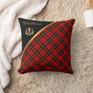 Wallace Tartan Throw Pillow