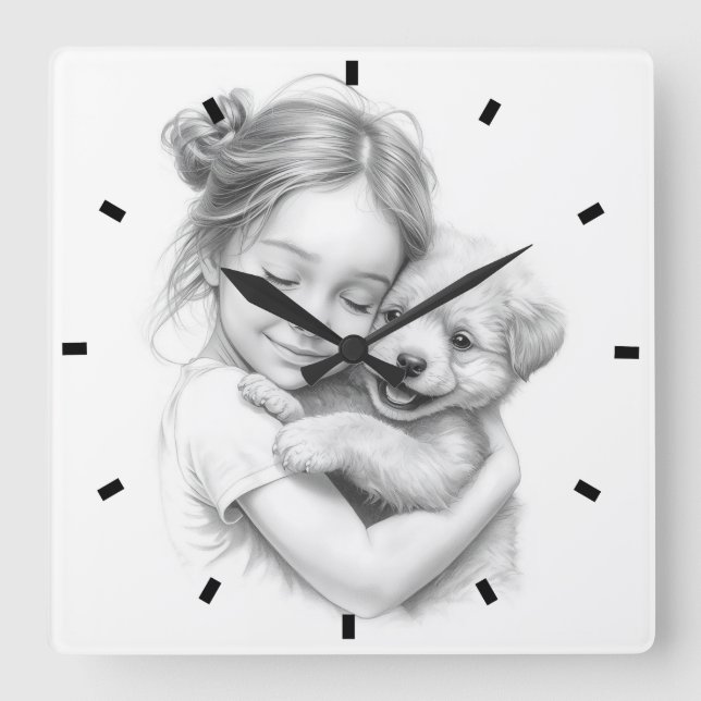wallclock create your own wedding anniversary gift (Front)