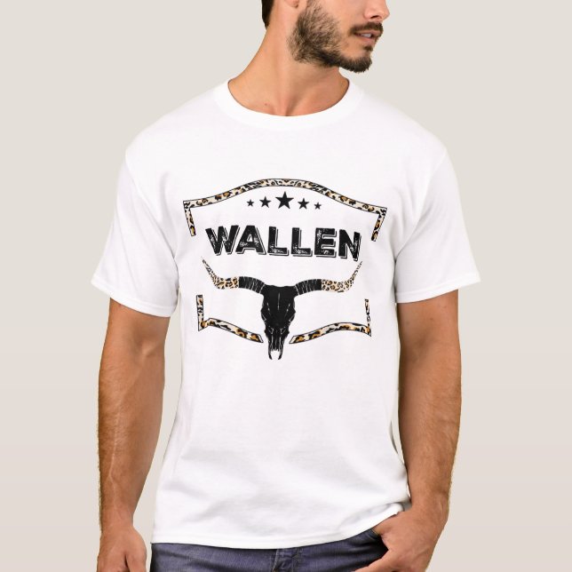 Wallen Western Cowgirl Wallen  T-Shirt (Front)