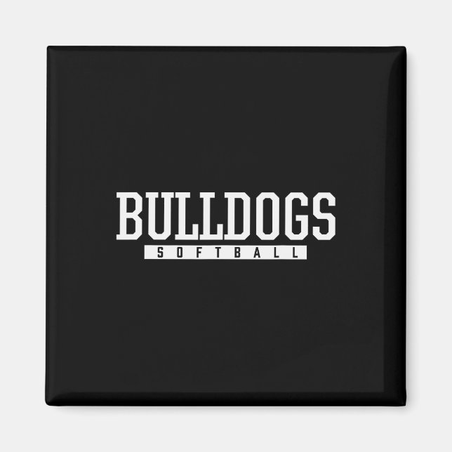 Waller Bulldogs Softll Hs  Magnet (Front)