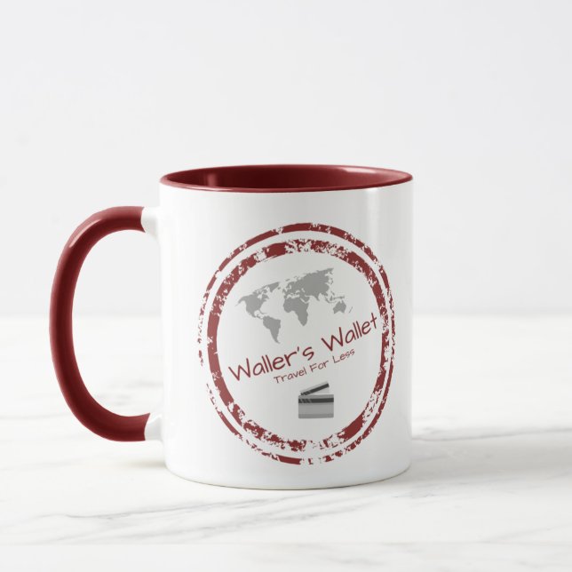 Waller's Wallet Coffee Mug- 11 oz Mug (Left)