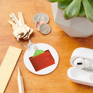 Wallet Full Of Money Keychain