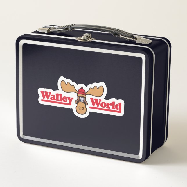 Walley World Art Metal Lunch Box (Front)