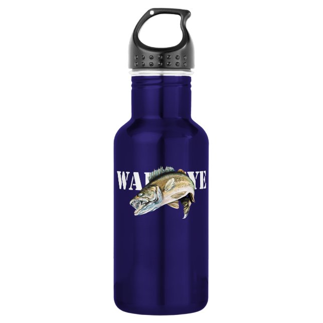 Walleye 532 Ml Water Bottle (Front)
