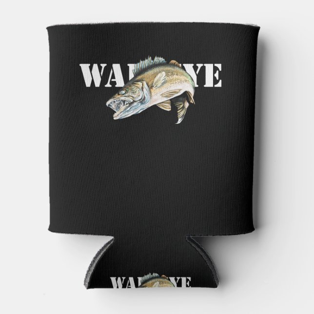 Walleye Can Cooler (Front)