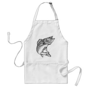 Walleye Fish Standard Apron