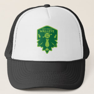 Walleye Fishing Canada Trucker Hat
