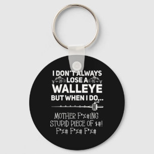 Walleye Fishing Key Ring