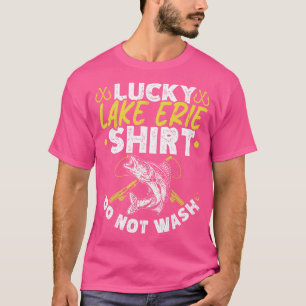 Walleye Fishing Lucky Lake Erie T-Shirt