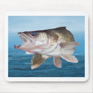 Walleye Fishing Mouse Mat