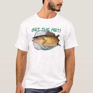 Walleye fishing net T-Shirt