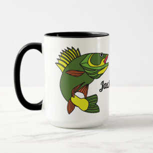 Walleye Fishing Personalised Mug