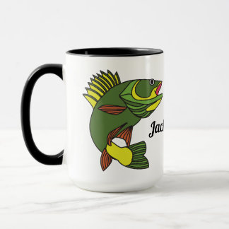 Walleye Fishing Personalised Mug