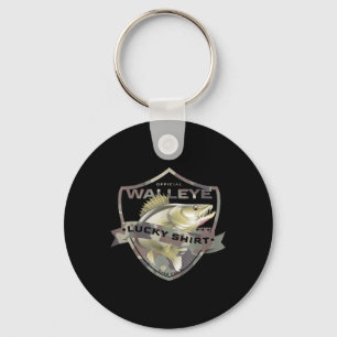 Walleye Lucky Shirt Funny Accessories To Walleye F Key Ring