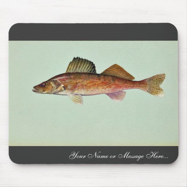 Walleye Mouse Mat (Front)