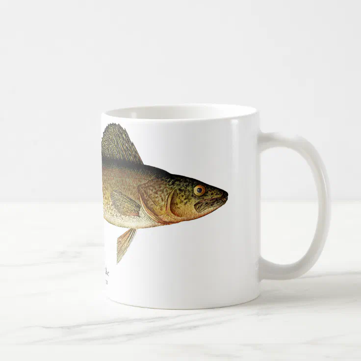 Walleye Pike Fish Coffee Mug | Zazzle