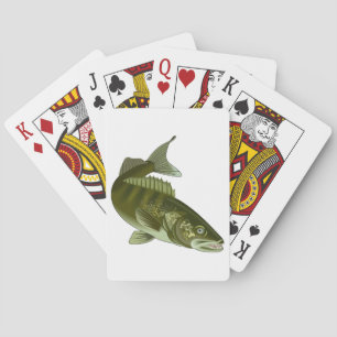 Walleye Playing Cards