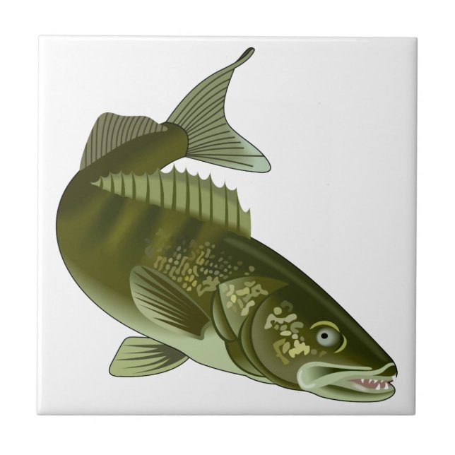 Walleye Tile (Front)