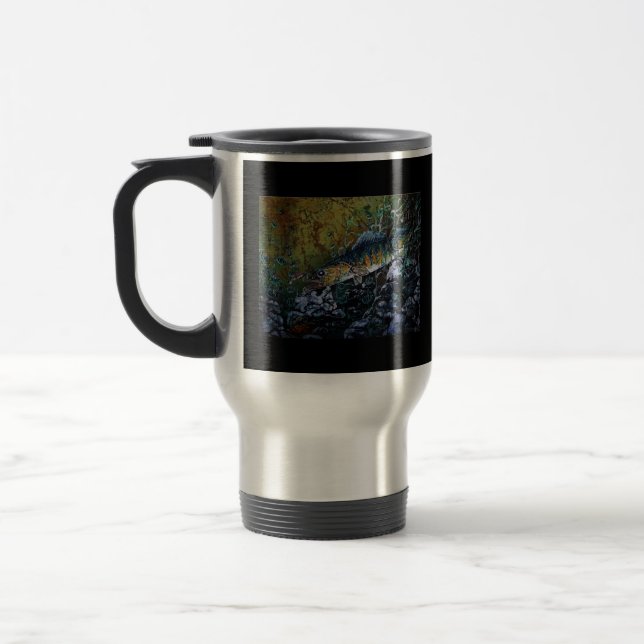 WALLEYE TRAVEL MUG (Left)