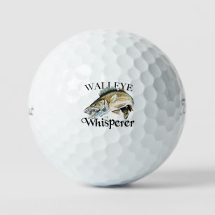 Walleye Whisperer Golf Balls