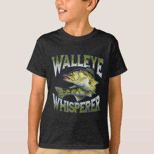 Walleye Whisperer Graphic Fishing Apparel Gift Fis T-Shirt