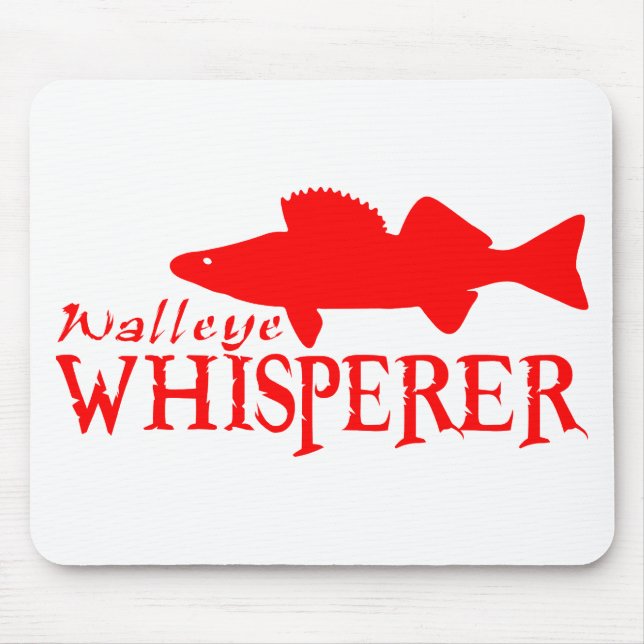 WALLEYE WHISPERER MOUSE MAT (Front)