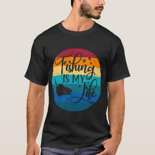 Walleye whispering fishing Retro Vintage T-Shirt