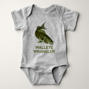 Walleye Wrangler Baby Bodysuit