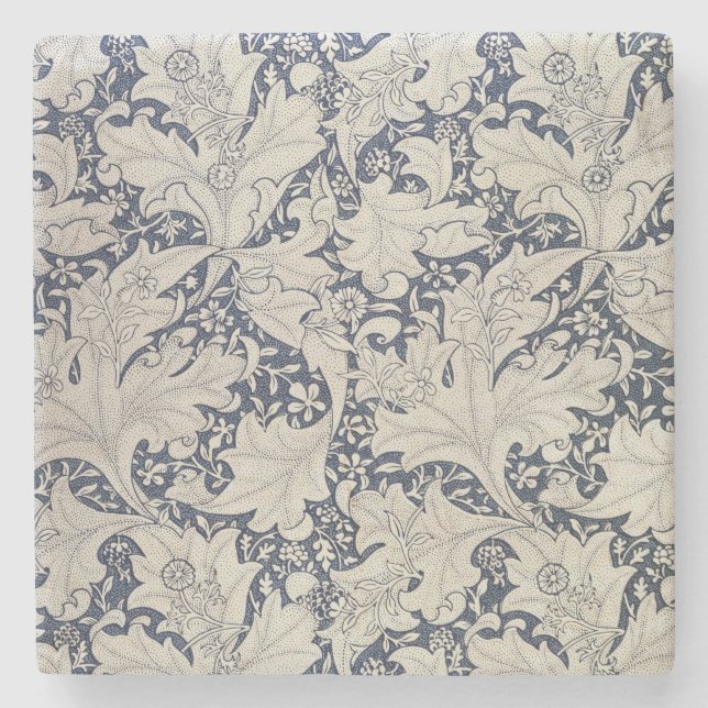 Wallflower' design stone coaster (Front)