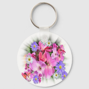 WALLFLOWERS & ANEMONES ~ Keychain