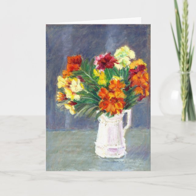 Wallflowers Birthday Card (Front)