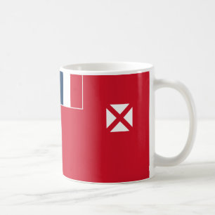 Wallis and Futuna Flag Ceramic Coffee Mug