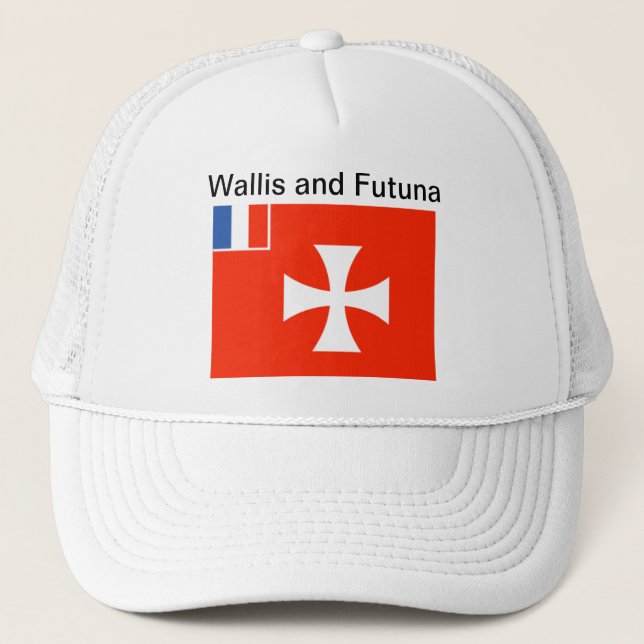 Wallis and Futuna Flag Hat (Front)