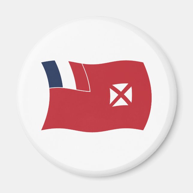 Wallis And Futuna Flag Magnet (Front)