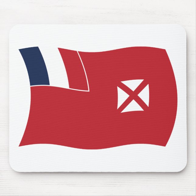 Wallis And Futuna Flag Mousepad (Front)