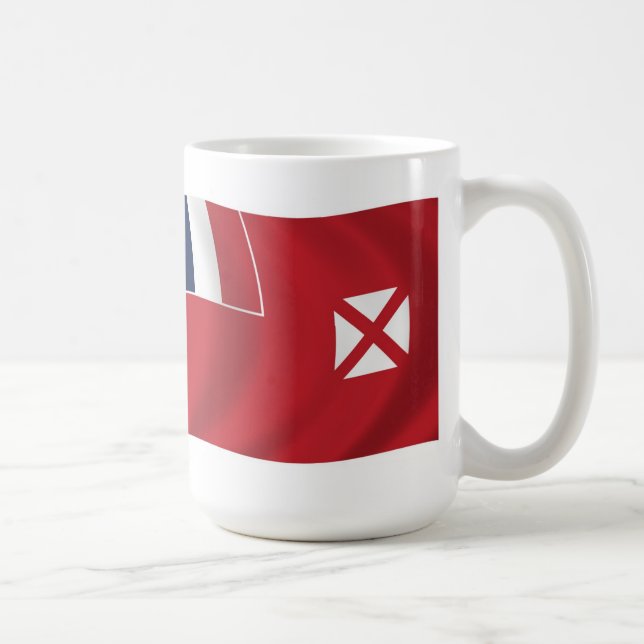 Wallis And Futuna Flag Mug (Right)