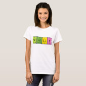 Wallis periodic table name shirt (Front Full)