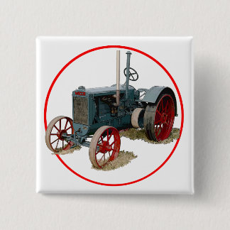 Wallis Tractor 15 Cm Square Badge
