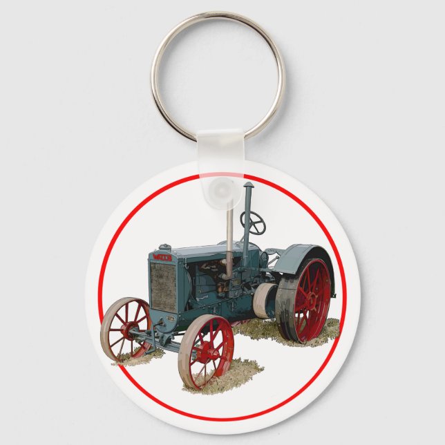 Wallis Tractor Key Ring (Front)