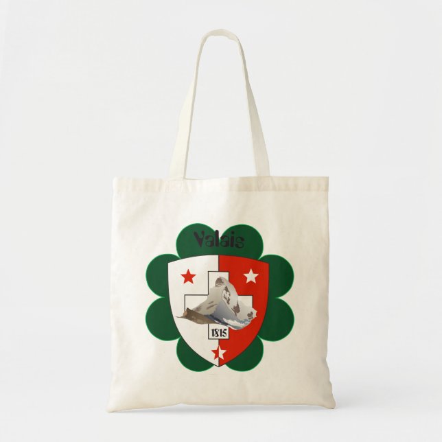 Wallis / Valais Schweiz Suisse Tasche Tote Bag (Front)