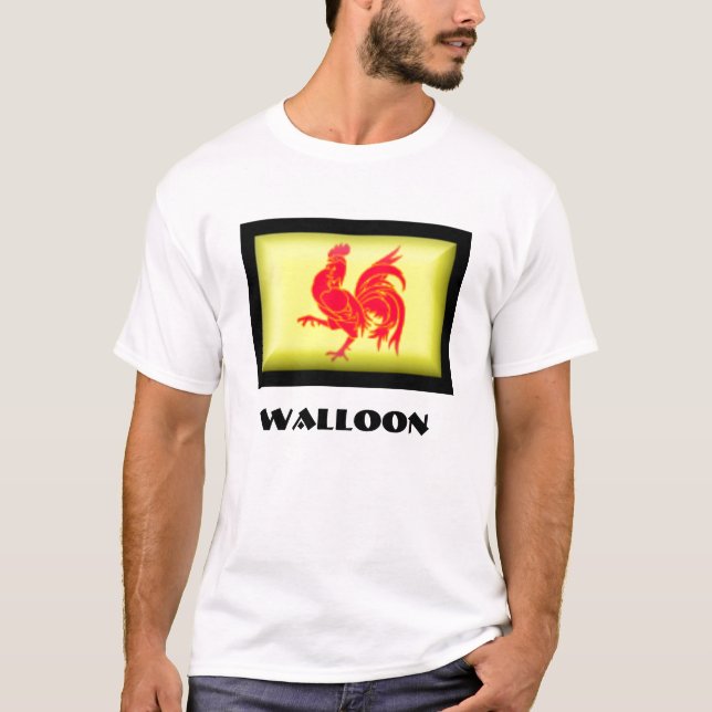 WALLOON BELGIUM T-Shirt (Front)