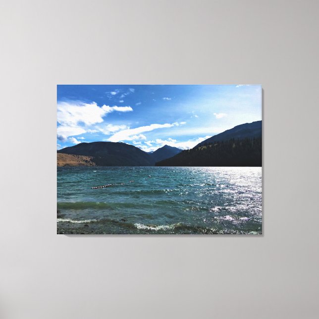 Wallowa Lake, Oregon Canvas Print (Front)