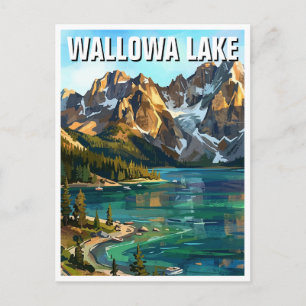 Wallowa Lake Postcard