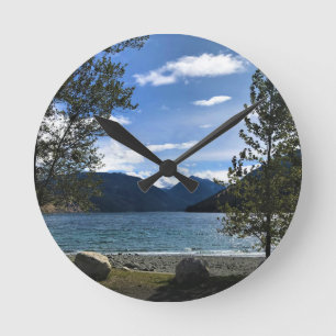 Wallowa Lake Round Clock