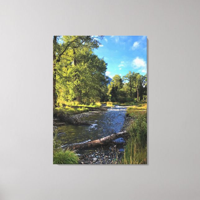 Wallowa Lake State Park, OR Canvas Print (Front)